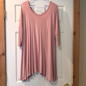 Charlotte Russe Blush Pink Dress Medium